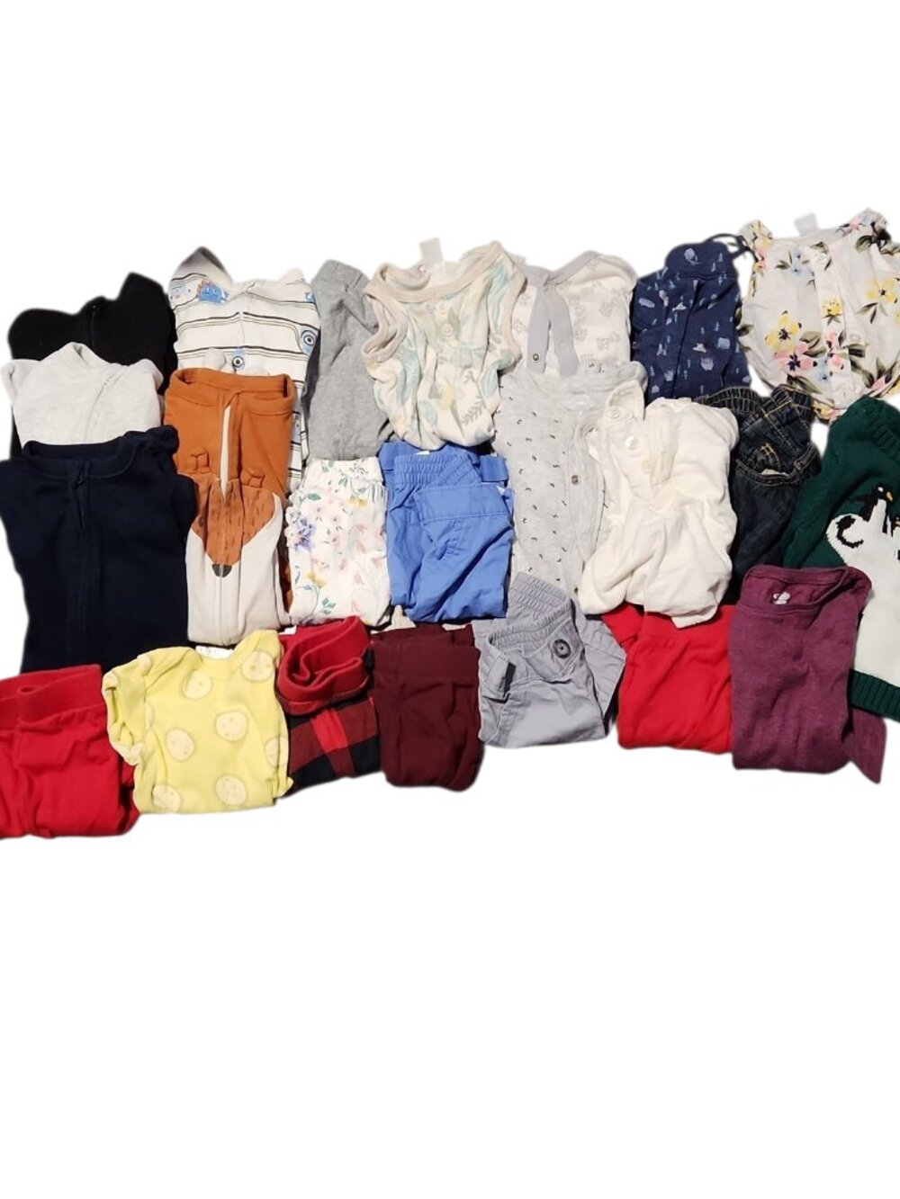 3-6 month old navy Mixed baby Clothing Bundle - Multi Color